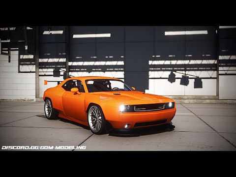 2012 Dodge Challenger SRT8 G.O.M. Styling ★ GTA 5 | gom-modeling.com