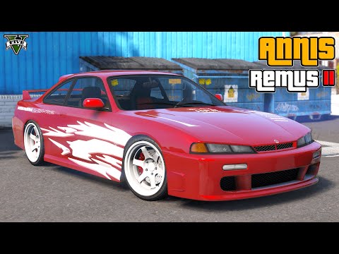 Annis Remus II (Nissan Silvia 200SX S14) | GTA V Lore Friendly Car Mods | PC