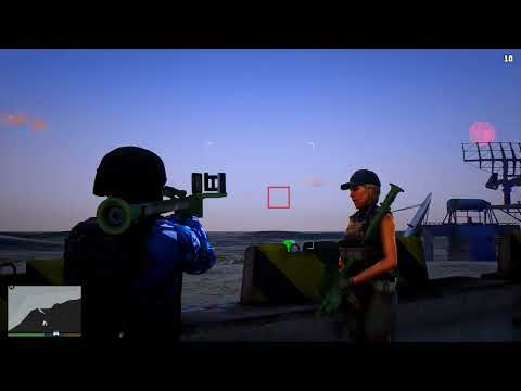 GTA V FIM-92 Stinger - Joint Training Exercise