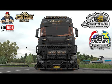 [ETS2 v1.36] Scania S Next Gen *Sarantos - Ownable Trailer Combo*