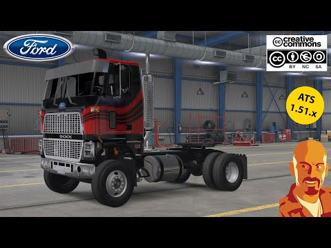 FORD CLT 9000 v1.2 ATS &amp; v1.2 ETS2 1.51.x (ATSMOD)(ETS2MOD)