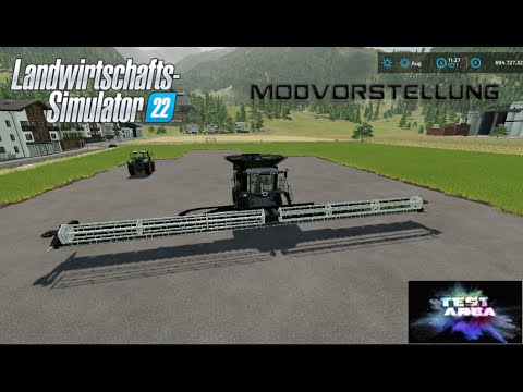 LS22 Modvorstellung - Update Cressoni Schneidwerk 23m von Arthur/Joao