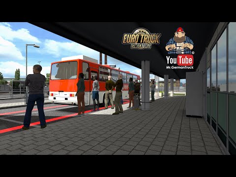 [ETS2 v1.36] Bus Terminal Mod + Passenger Mod *Bus Simulator goes to ETS2 Mod*