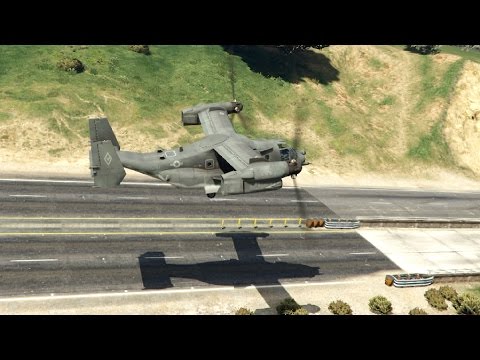 CV 22B Osprey VTOL - GTA V _REVIEW