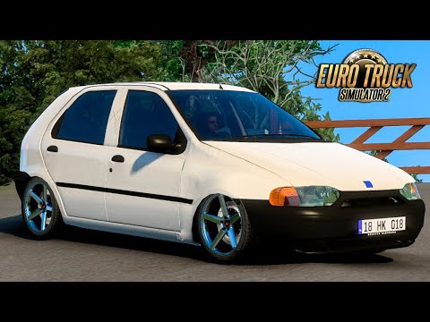 FIAT PALIO 98 ETS2 1.49 Euro Truck Simulator MODS Carro Brasileiro