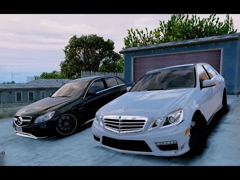 GTA V | MERCEDES E63 AMG W212 2010 VS E63 AMG 2014 | GTA 5 MOD