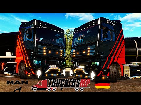 Euro Truck Simulator 2 MAN TGX EURO 6 V8 CUSTOM TUNING MP 1.40