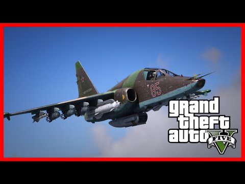 GTA V Su-25TM Frogfoot