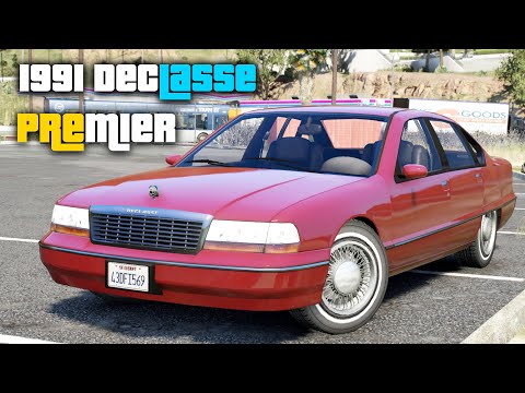 1991 Declasse Premier - GTA 5 Lore Friendly Car Mod + Download Link!