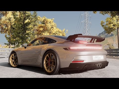 BeamNG.Drive Porsche 911(992)