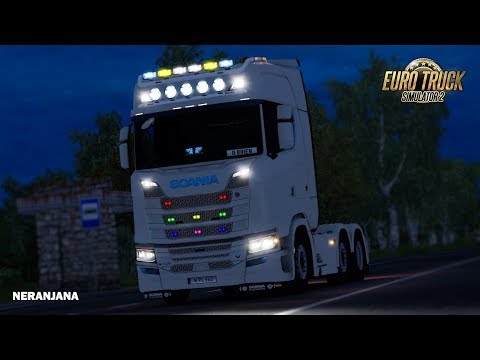 ETS 2 Mod | abasstreppas Hella Lamp Pack 2.0.1 [ETS2 v1.36] *Best Light mod*