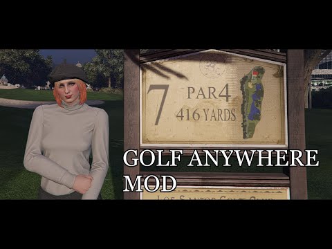 GTA V Mod: Golf Anywhere