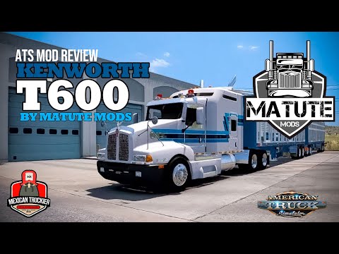 Kenworth T600 by Matute Mods para ATS