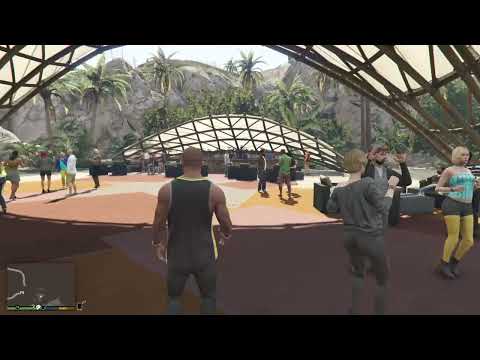 Cayo Perico Beach Menyoo Mod in GTA - Party in Cayo!