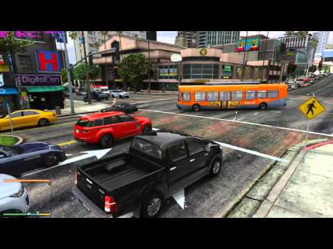 GTAV Heavy Traffic Mod / Realistic Los Angeles Traffic