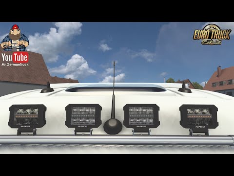 [ETS2 v1.47] Alpena TrekTec XL4-P Driving LED Light v1.0