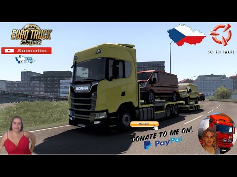 Euro Truck Simulator 2 (1.40 Beta) Projekt Česko v0.4 A better Czechia by ItzHonzula + DLC&#039;s &amp; Mods