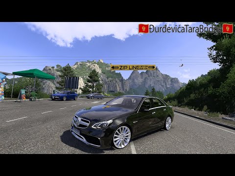 [ETS2 1.49] Mercedes Benz W212 2016 E63 AMG S | Budecevica,Montenegro - West Balkans DLC