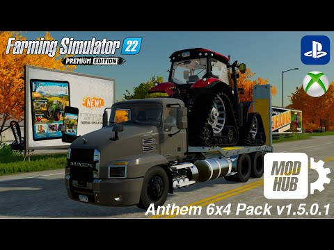 FS22 Mods - Anthem 6x4 Pack v1.0 - PC/CONSOLE