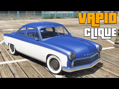 Vapid Clique Deluxe (Ford Coupe) | GTA V Lore Friendly Car Mods | PC