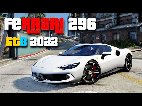 Ferrari 296 GTB 2022 - GTA 5 Real Life Car Mod!