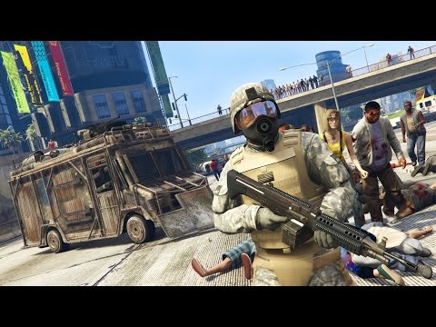 ZOMBIES APOCALYPSE!! (GTA 5 Mods)