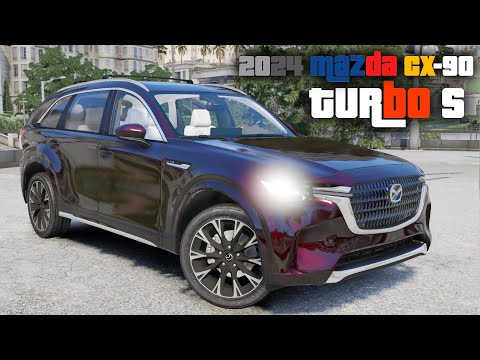 2024 Mazda CX-90 Turbo S Premium Plus - GTA 5 Real Life Car Mod + Download Link!