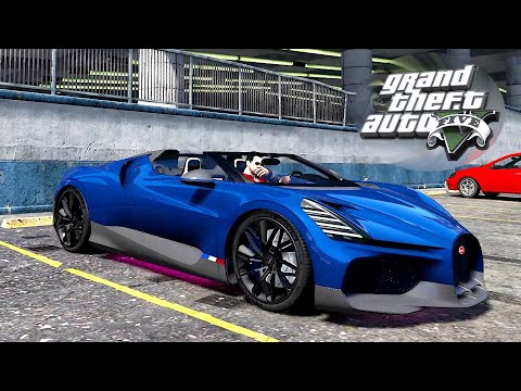 Unveiling the Stunning Bugatti W16 Mistral Add-On for GTA V