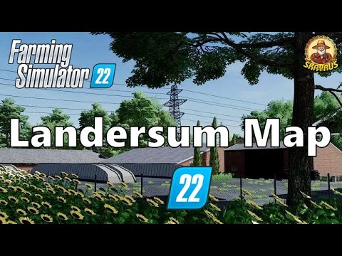 #FarmingSimulator22\ #Landersum Map