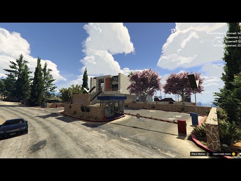 Vinewood hill house GTA5 modding b zamalone