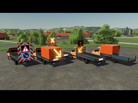 FS22 MB Sprinter TP Pack Farming Simulator 22 Mods