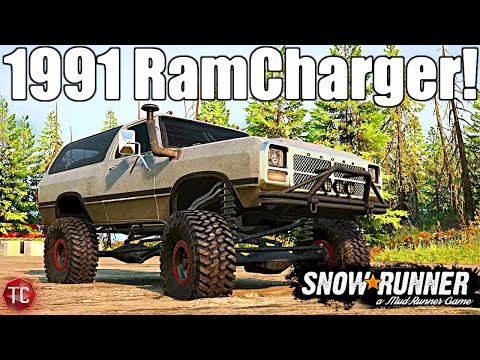 SnowRunner: REALISTIC 1991 DODGE RAMCHARGER!