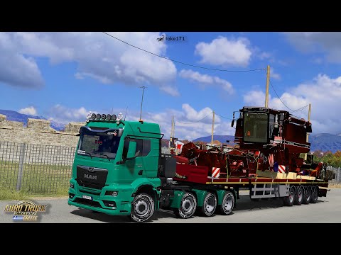 [ETS2 1.53] MAN TGS 2020 | Ioannina - Argostoli,Greece DLC