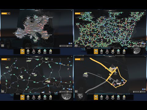 RODONITCHO MODS ETS2 1.46.0.17S 058/10/0495/2022 ULTRA ZOOM MAP BY RODONITCHO MODS 1.0 1.40 1.46
