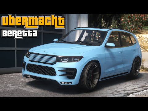 Ubermacht Beretta (BMW iX3 ?) | GTA V Lore Friendly Car Mods | PC