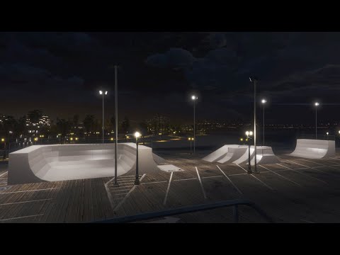 Del Perro Skatepark #2 | (free) Mapping FiveM [YMAP/XML]