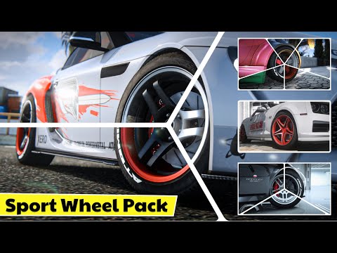 Lore-Friendly Sports Wheels Pack Add-On | Lods V2.1.1 GTA 5 Vehicle Mod ...