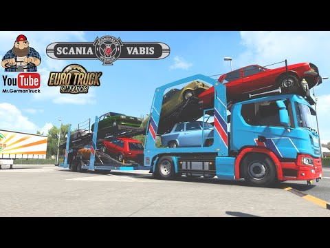 [ETS2 v1.40] Scania P Cartransporter for Eugene Scania Pack v5.0