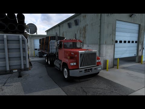 Mack E7 Straight pipe sound V2.0 Update | ATS 1.44-1.45