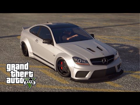 GTA 5 - Liberty Walk Mercedes Benz C63 AMG