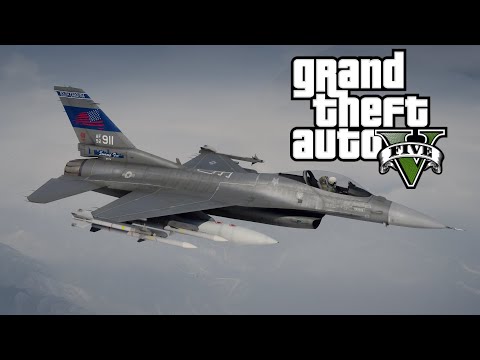 GTA V F-16C Fighting Falcon [MOD]