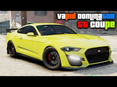 Vapid Dominator GT Coupe - GTA 5 Lore Friendly Car Mod + Download Link!