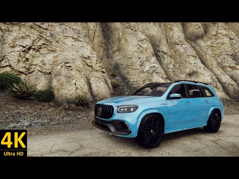 Mercedes-Benz GLS63 AMG [Add-On] - GTA 5 Cars 4K Ultra Realistic Graphics NaturalVision Evolved RTX