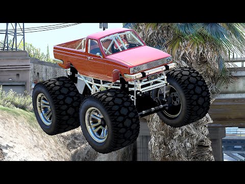 GTA V Ultimate 1970&#039;s Hillman Hunter | Peykan | Monster Truck | Showcase