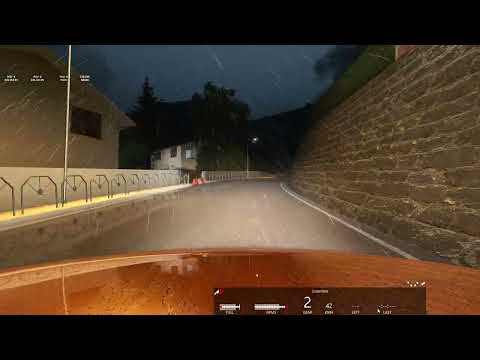 Fiat 126p Assetto Corsa rain