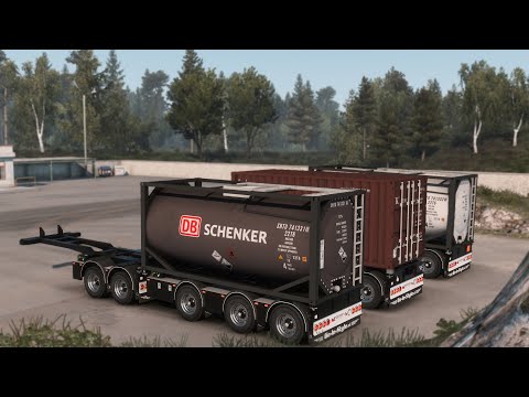 European Trailer Pack v1.0 Showcase Video