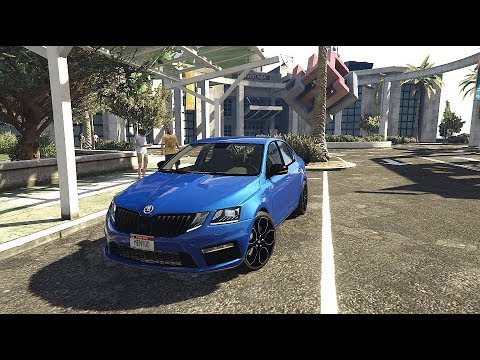 Skoda Octavia RS | GTA V Realistic Driving | Logitech Steering Wheel