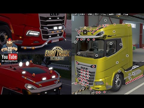 [ETS2 v1.49] DAF 2021 Accessory Addon Slots v1.0