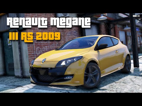 Renault Megane III RS 2009 - GTA 5 Real Life Car Mod!