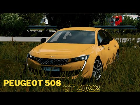 Peugeot 508 GT 2022 test drive in EAA map | ETS 1.53